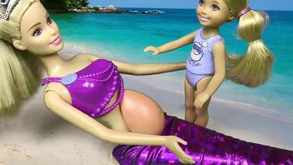 Barbie - Chelsea helps pregnant Mermaid give birth