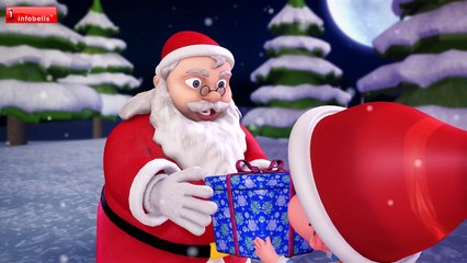 Jingle Bells Christmas Songs for Kids | Hindi Rhymes for Children | Infobells