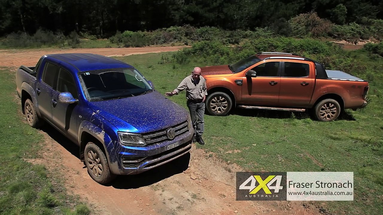 Volkswagen Amarok V6 vs Ford Ranger Wildtrak | Road test | 4X4 Australia