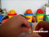 Smurfs Compilation Play Doh Challenge Smurf vs Smurfette-3D Modeling Video for Kids Fun