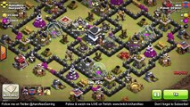 Design BEST Town Hall 9 (TH9) Clan War/Trophy Base Part 1: Anti-Air Defense Replays (Clash of Clans)