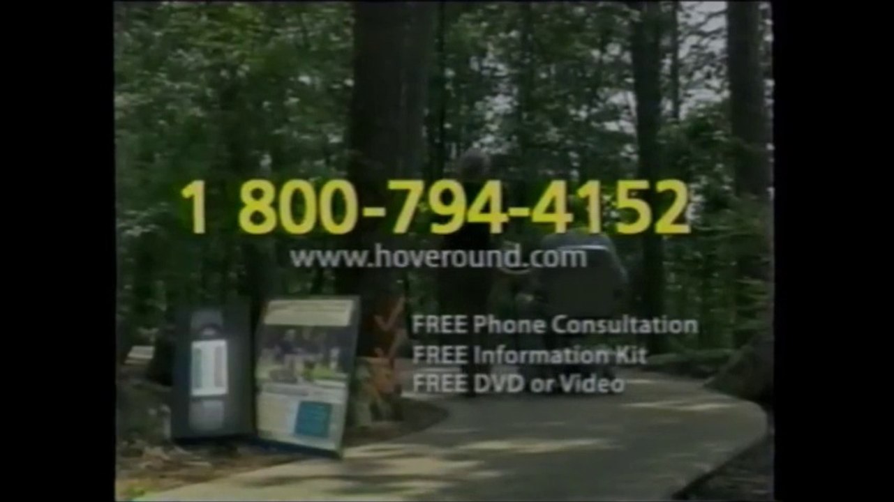 Hoveround commercial