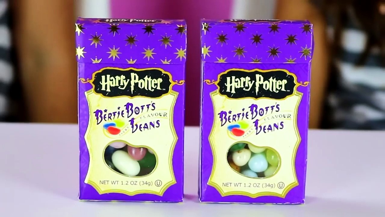 HARRY POTTER BEAN BOOZLED CHALLENGE! Bertie Botts Every Flavor Beans