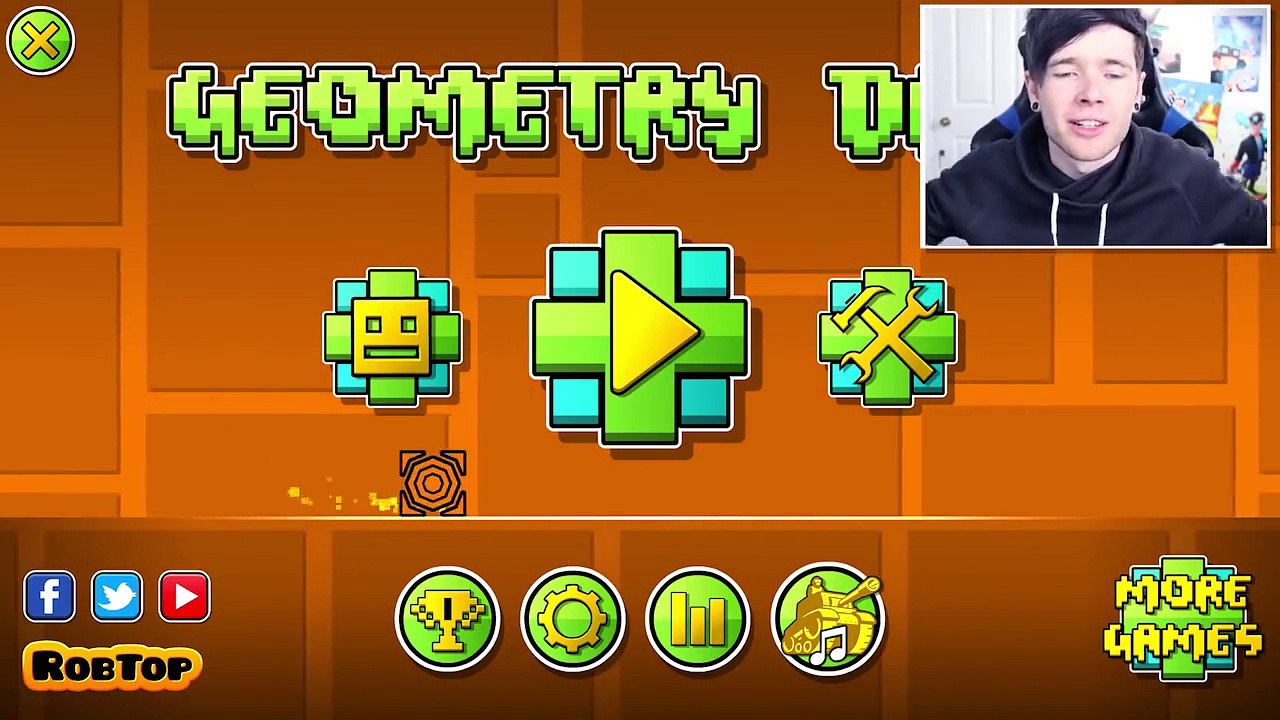 I HATE GOING UPSIDE DOWN!!! (Geometry Dash #3)