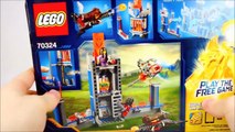 LEGO® Nexo Knights™ 70324 Merloks Library 2.0 Speed Build w/ Lance Ava & Crust Smasher