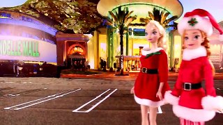 Frozen Elsa is Santa Claus! Descendants Mal & Evie And Frozen Elsa & Anna Christmas Party! PART 2