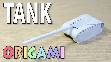 Origami Paper Tank