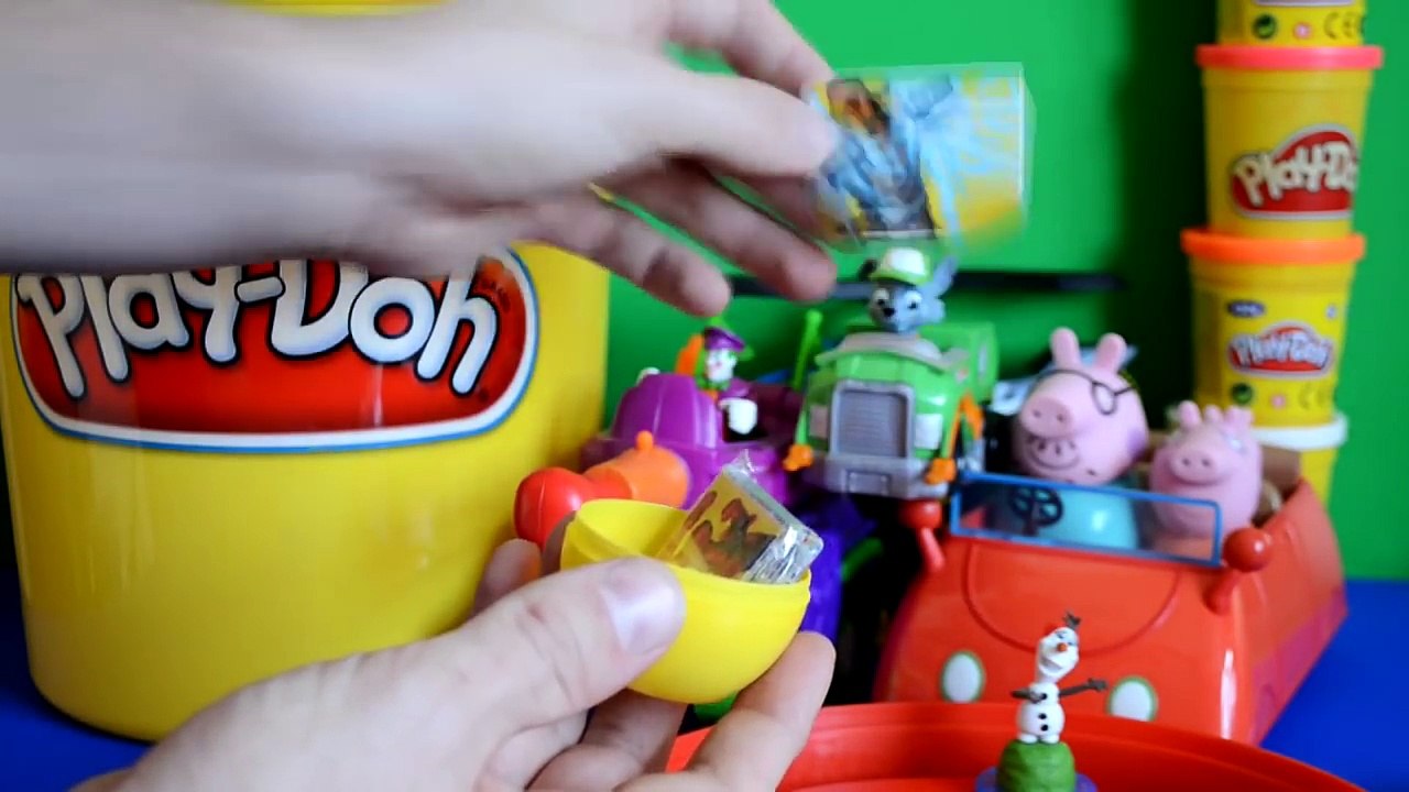 Giant Play-Doh Surprise!! Frozen MEGA Surprise Tub HUGE!!!!! Surprise Eggs WOW