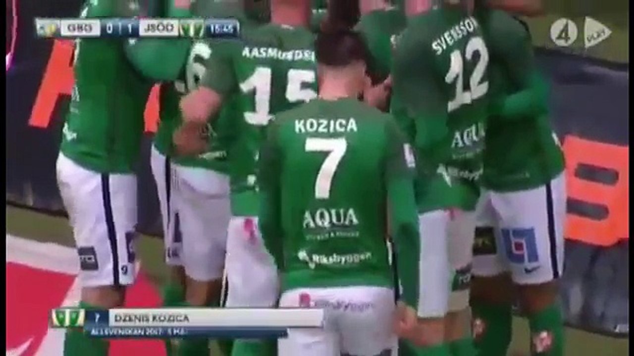 Goeteborg 0:1 Jonkopings  (Swedish Allsvenskan. 16 September 2017)