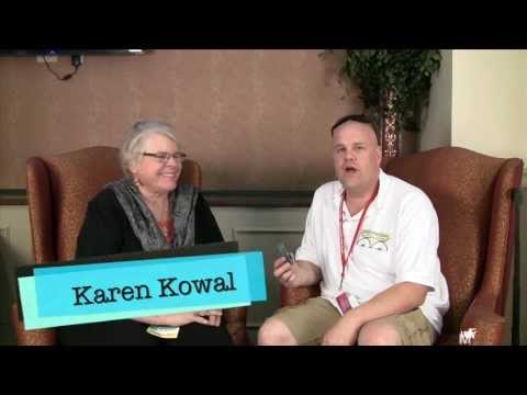 Karen Kowal at the 2013 Alliance for Massage Therapy Education Conference