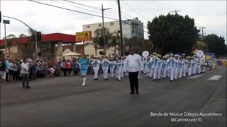 Banda Col. Agustiniano en los Angeles COFECA 2017