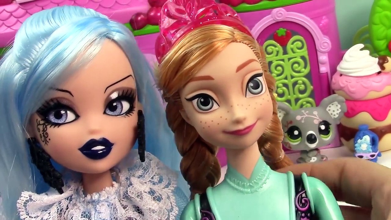 Playdoh Witch Make Up Disney Princess Anna Frozen Bratzillaz Witchy Princesses Doll