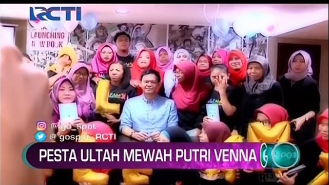 Pesta Ultah Mewah Putri Venna Melinda