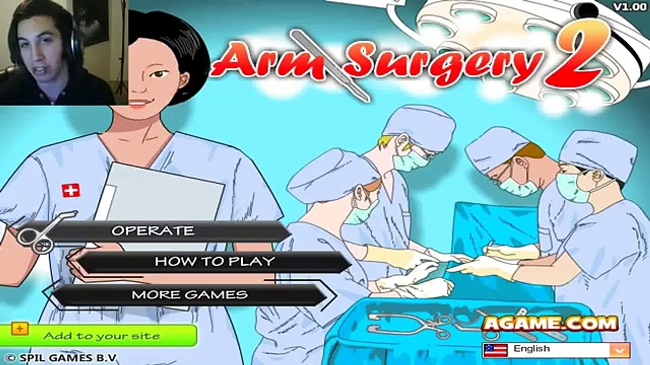 BROKEN ARM SURGERY! (Flash Game)