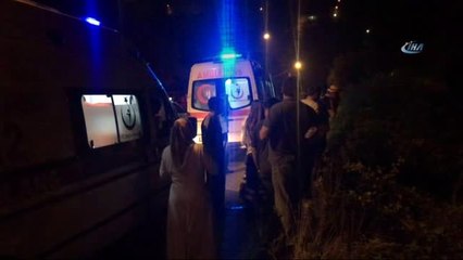 Yolcu Minibüsü Dereye Uçtu: 1 Yaralı