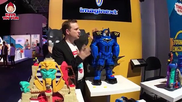 Imaginext Batbot Extreme DC Super Friends RC Mobile Command Center Power Rangers Base Toy Fair 2017
