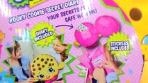 Shopkins Season 1 Kooky Cookie Plush Secret Diary   Surprise Blind Bags - Cookieswirlc