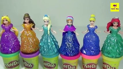 Balle Robe Robe jouer Princesse éclat Disney doh