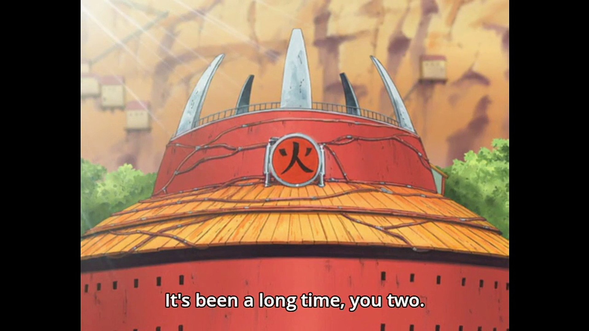 ⁣Naruto Shippuden Naruto first time meets Tsunade after long training