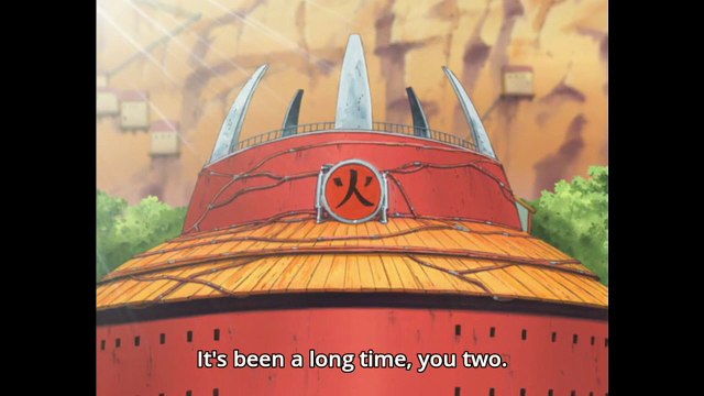 Naruto Shippuden Naruto first time meets Tsunade after long training