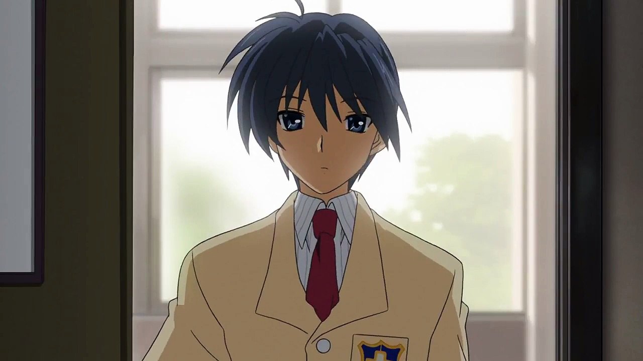 Clannad Okazaki meets Fuko for the first time