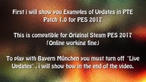 [PES 2017] PTE Patch 1.0 : Download   Install on PC