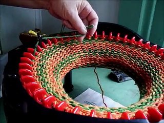 Fairisl on the Addi Knitting Machine