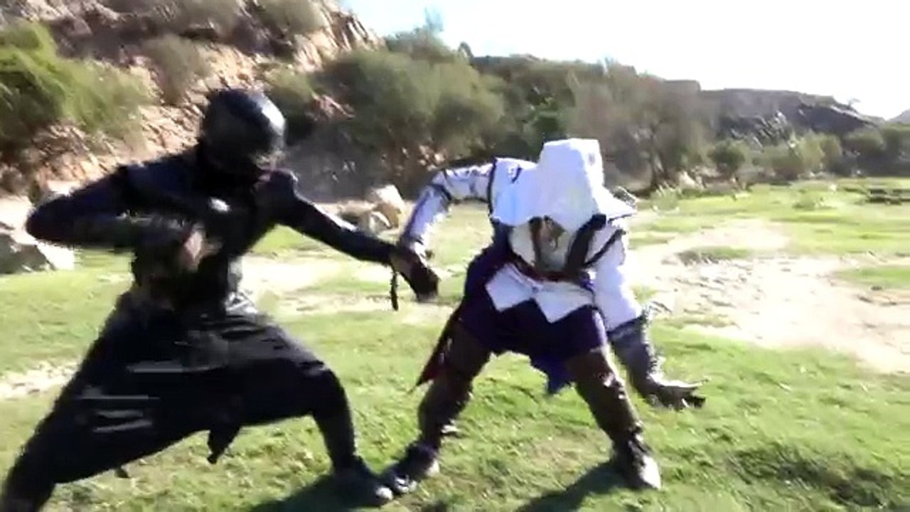 PARKOUR 2017 | Assassins Creed VS Ninja!! Meets Parkour in Real Life