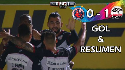 Veracruz vs Lobos BUAP 0-1 Gol y Resumen Liga Mx 2017 Jornada 9