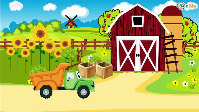 Le Dépanneuse Jaune et Voiture de course pour bébés - Dessin animé français - Voitures Pour Enfants