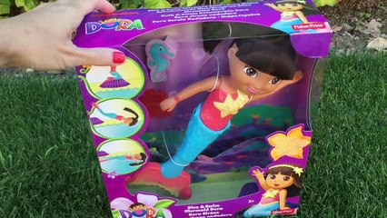 Mermaid Dora The Explorer Dive & Swim Doras Mermaid Adventures Dora Sirena Nadadora Fisher-Price