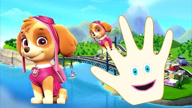 Et chasse la famille doigt plus garderie patrouille patte rimes décombres chansons |