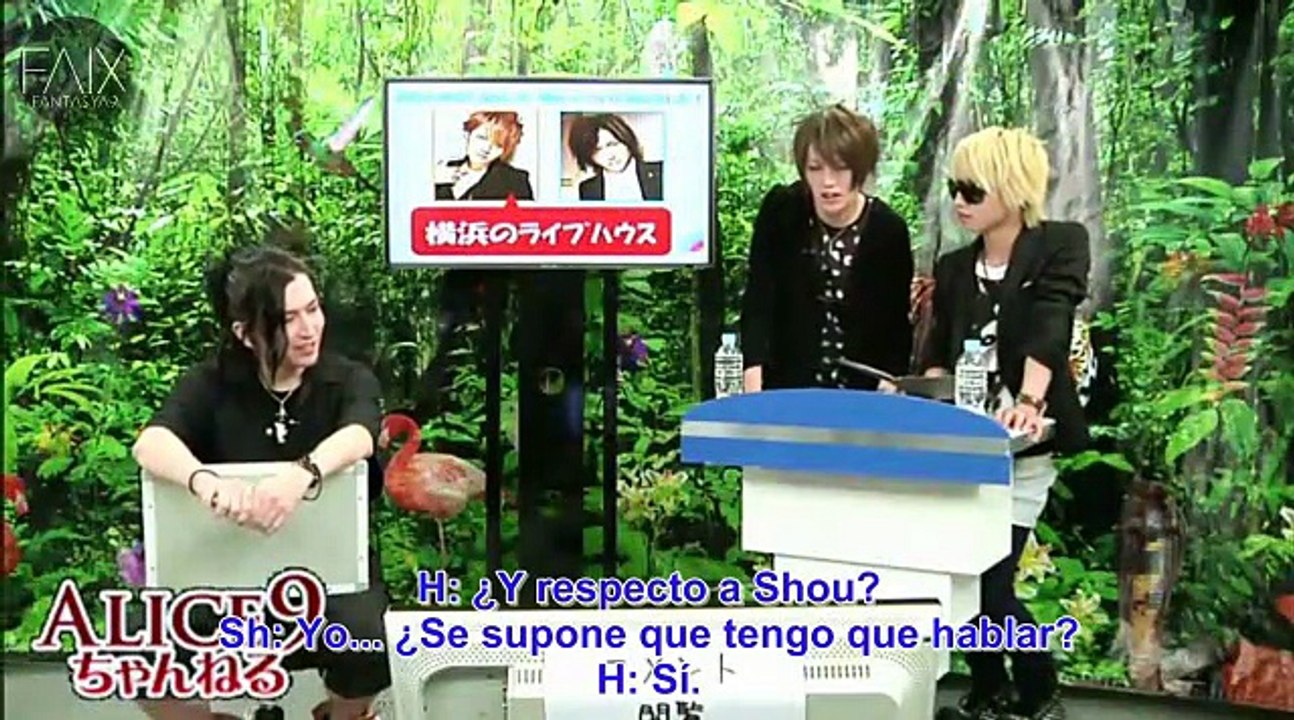 [Sub Español] Alice9 Channel [2012-09-28] Tora Talk