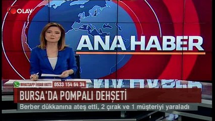Bursa'da pompalı dehşeti (Haber 18 09 2017)