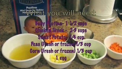 Baby Food recipe- Cooking baby food for babies 9 months and older