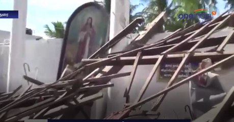 160-வருட பழமை வாய்ந்த கிறிஸ்தவ பேராலயம் இடிந்து தரைமட்டமானது-வீடியோ