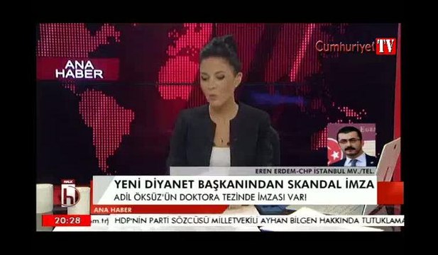 Eren Erdem'den Ali Erbaş'a yanıt: Laiklik ile mücadele eden herkes IŞİD ile yoldaş olduğunu bilmelidir