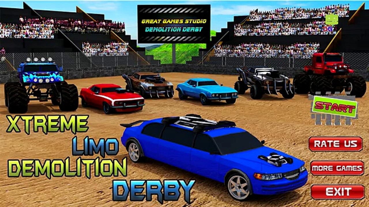 Xtreme Limo Demolition Derby (by Great Games Studio) Android Gameplay [HD]
