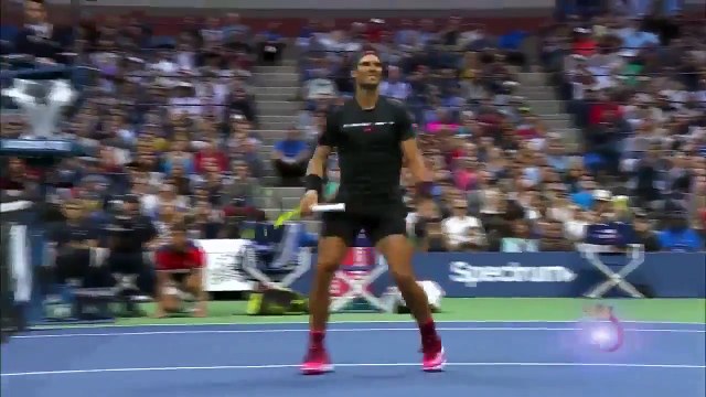 Rafael Nadal Interview for Tennis Channel after his win at USO 2017
