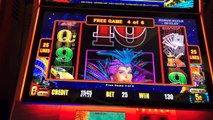 Lightning Link Slot Machine - Aristocrat - 2 Bonuses - Big Win! Nickel Denom.