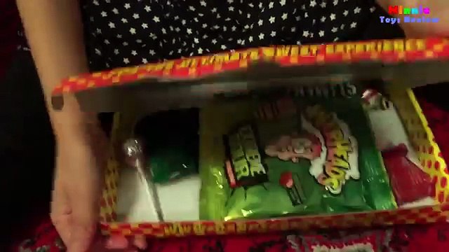 DONT WAKE SPIDERMAN IRL PRANK Family Fun Games for Kids Egg Surprise WARHEADS Xtreme Candy