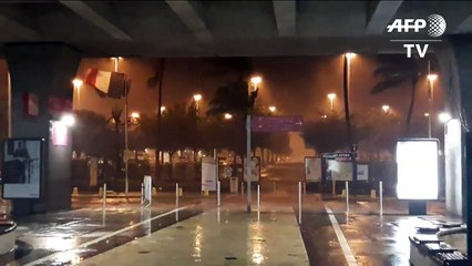 L'ouragan Maria arrive sur la Guadeloupe