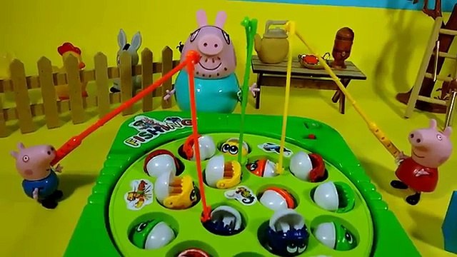 Peppa pig em portugues completo. Familia Pig Pescando. Pescaria Mais Divertida. Dublado
