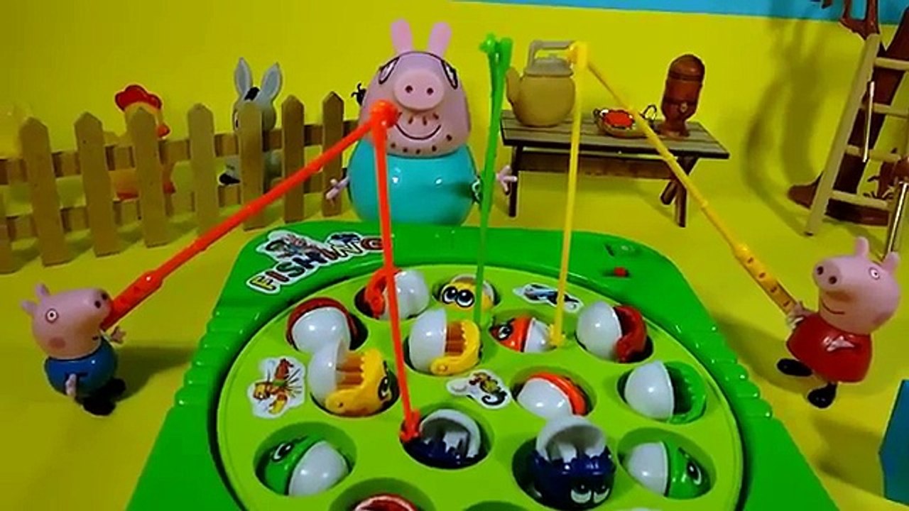 Peppa pig em portugues completo. Familia Pig Pescando. Pescaria Mais Divertida. Dublado