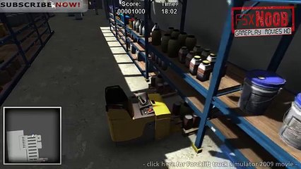 Chariot élévateur Nouveau simulateur un camion simulateur chariots élévateurs