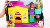 Peppa Pig e Suzy na Casa da Dora Exploradora em Portugues Novelinha Brinquedos Toys