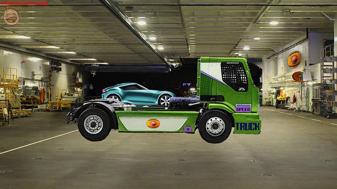 Мультик - Конструктор. Сборник. Такси, Тягач, Гоночная, Пожарная Машинка. Развивающие мультфильмы