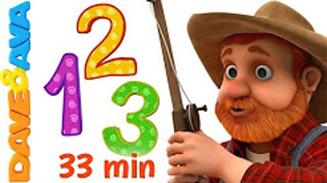 Learn Numbers and Counting - Numbers Songs and Nursery Rhymes from Dave and Ava