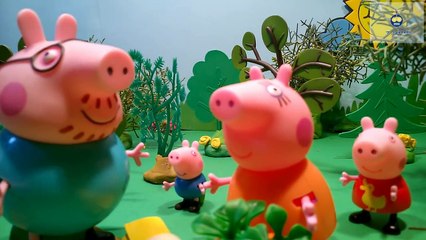 Download Video: Игрушки Peppa Pig Свинка Пеппа и ее семья Мультфильм для детей Выход в лес на пикник