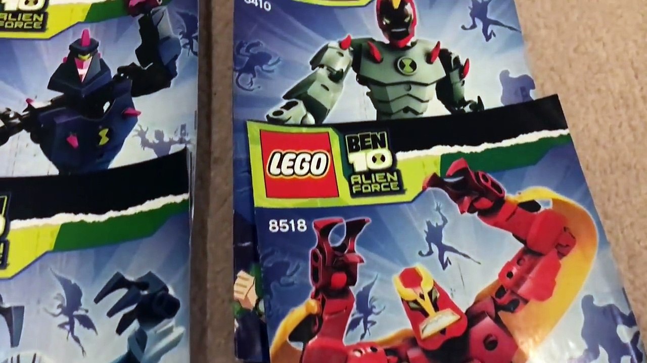 Lego Ben 10 Alien Force Charer Alien figures